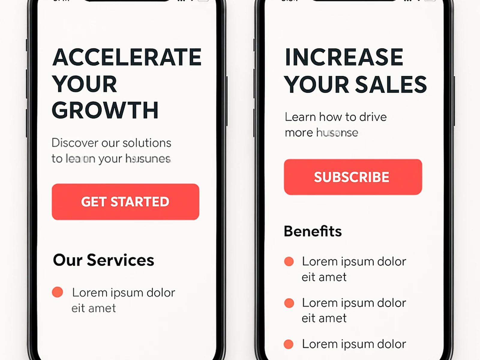 Landing Page Design